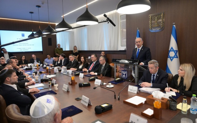 Israeli cabinet
